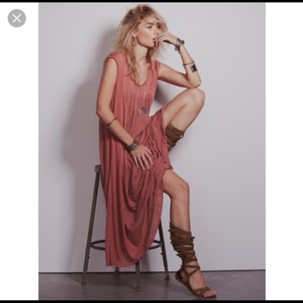 Free People Beach Always Dream Maxi Dress.